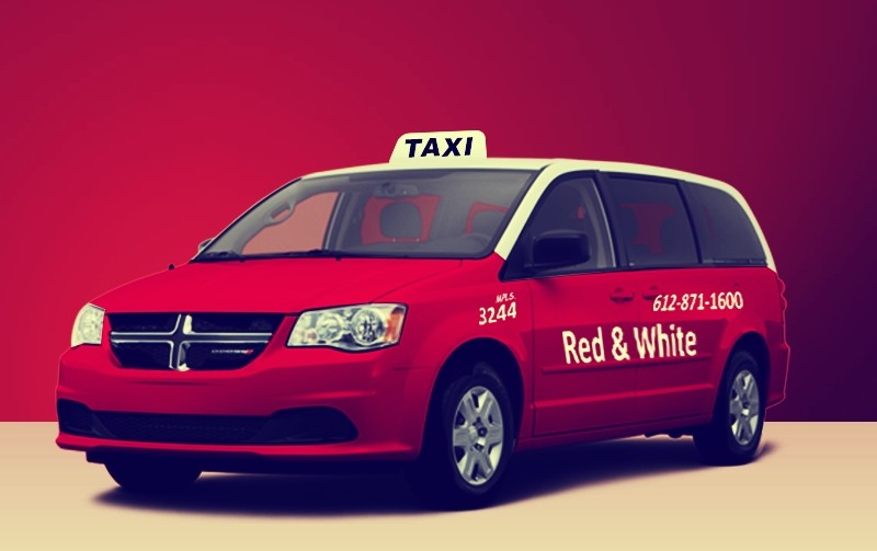 Red White Taxi